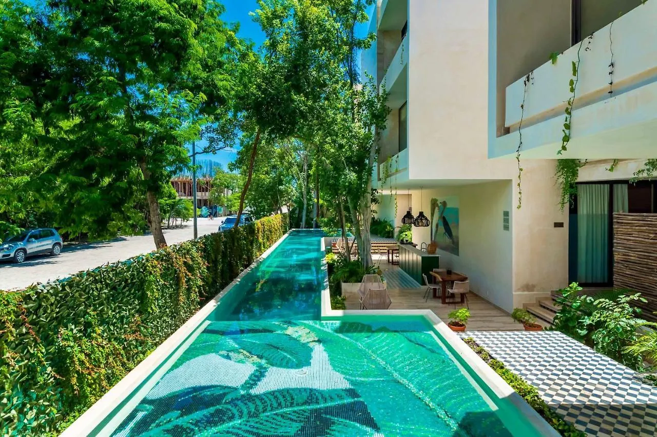 아파트 Casa Libre - Incredible Huge Condo With Private Pool And Terrace In Aldea Zama By Staypodio 301 툴룸 멕시코