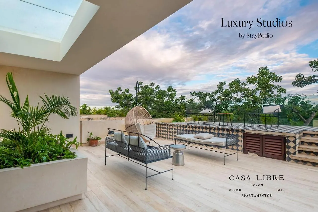 Casa Libre - Incredible Huge Condo With Private Pool And Terrace In Aldea Zama By Staypodio 301 툴룸