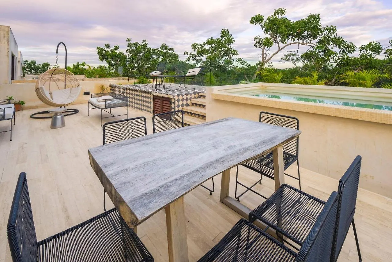 Casa Libre - Incredible Huge Condo With Private Pool And Terrace In Aldea Zama By Staypodio 301 Tulum Apartment